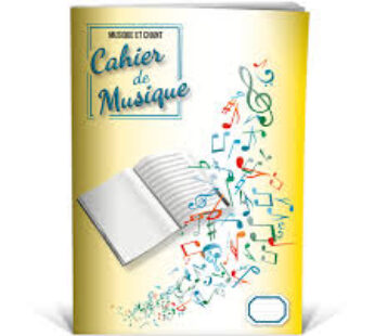 Cahier Chant et Musique 48 pages