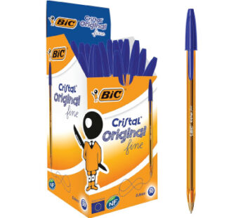 Paquet Stylo Bic Bleu Boîte x50